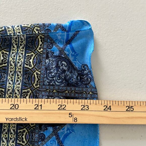 Chico's Womens Size 1 Medium Colorful Festive Jewels Bell Sleeve Aztec Tunic Top - Picture 6 of 9